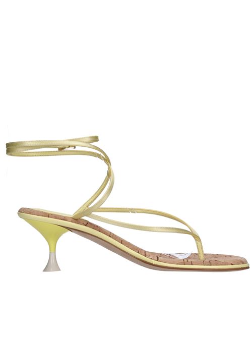 Tahiti leather sandals 3JUIN | TAHITI 055 LINK SATINCEDRO